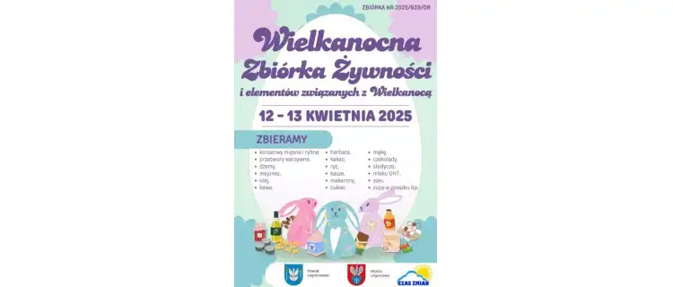 Wielkanocna Zbiórka Żywności w Powiecie Legionowskim