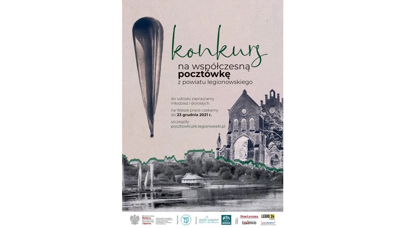 Zaprojektuj pocztówkę promującą powiat legionowski i wygraj nagrodę!