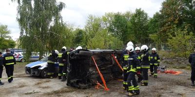 Strażacy ćwiczyli w CSP w Legionowie