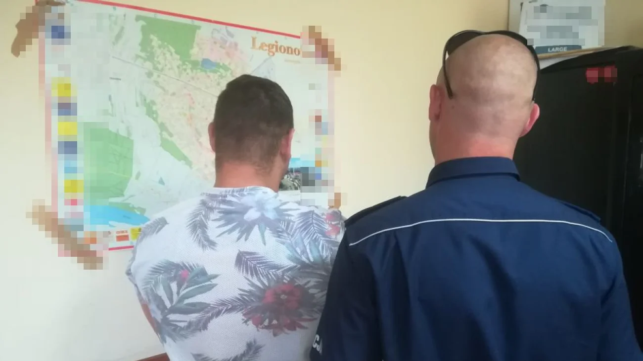 Legionowo. 33-latek ukrywał się przed wymiarem sprawiedliwości, jest już w rękach policji