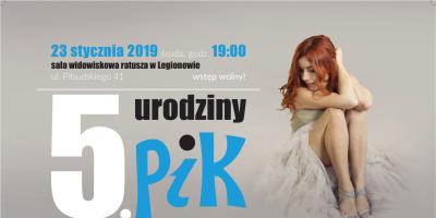 5 urodziny Powiatowej Instytucji Kultury w Legionowie - Koncert Doroty Osińskiej