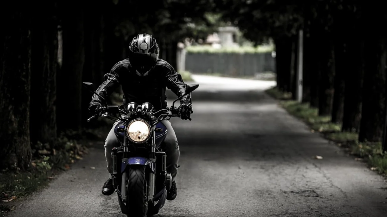 Pościg policji za motocyklistą pod Legionowem