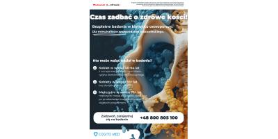 Sprawdź stan swoich kości – bezpłatne badania osteoporozy w Legionowie