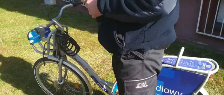 Na rowerze miejskim z Warszawy... dojechał do Legionowa