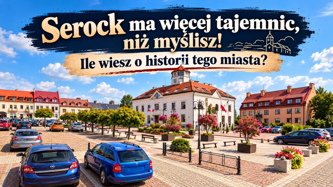 Serock ma więcej tajemnic, niż myślisz! Ile wiesz o historii tego miasta?