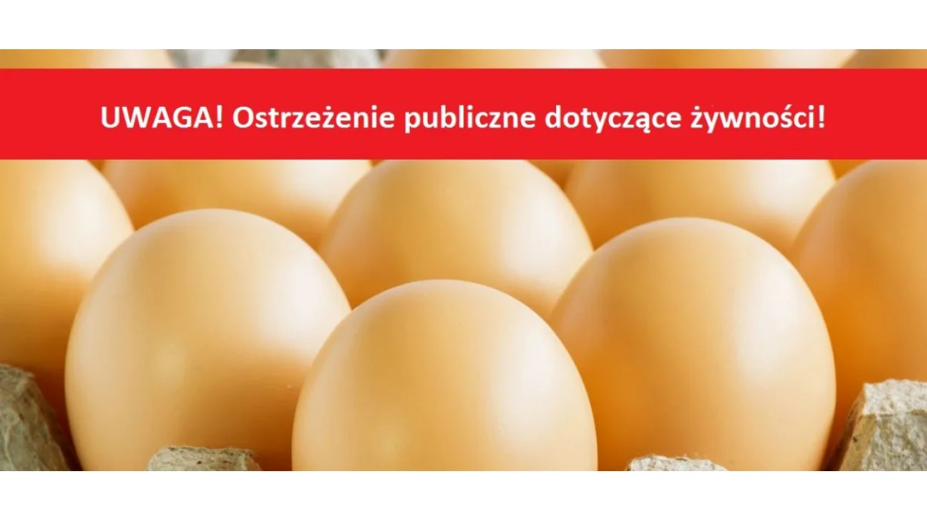 GIS wydał ostrzeżenie - Pałeczki Salmonella Enteritidis na powierzchni skorupek jaj.