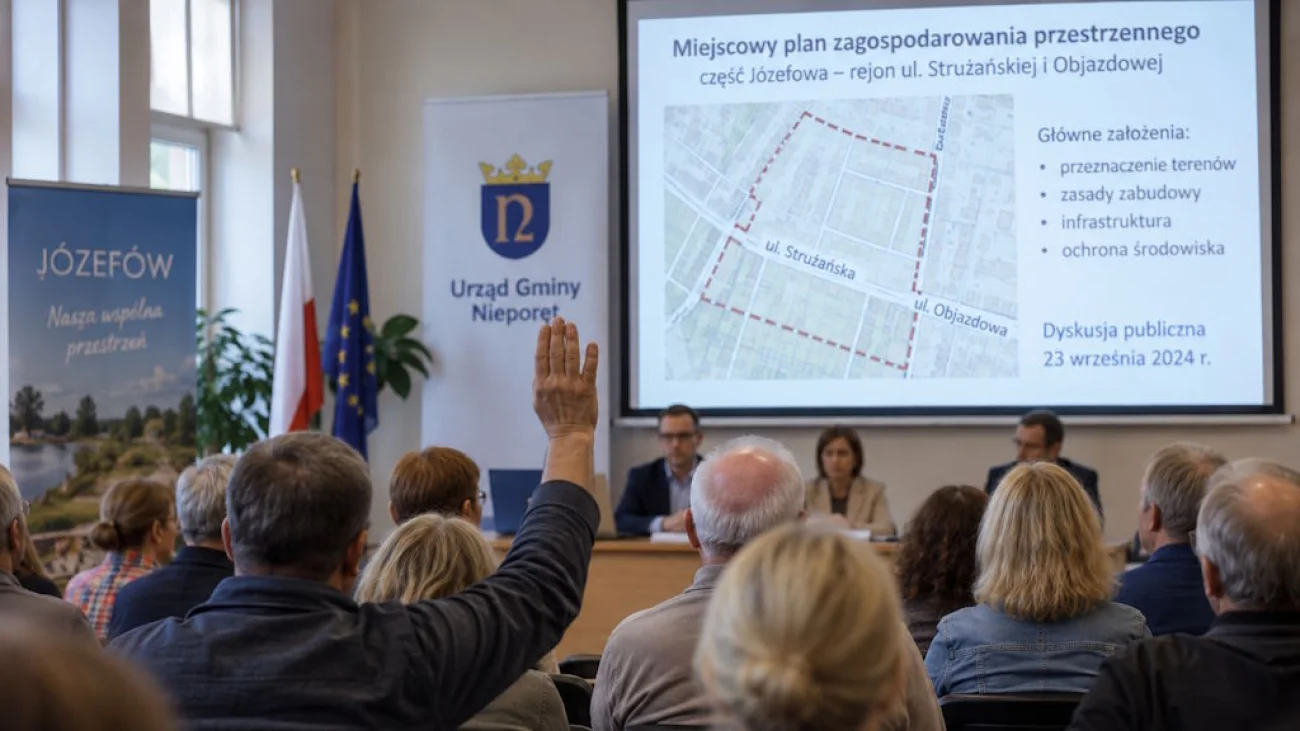 Co zmieni się w Józefowie? Dziś mieszkańcy mogą zabrać głos w sprawie planu