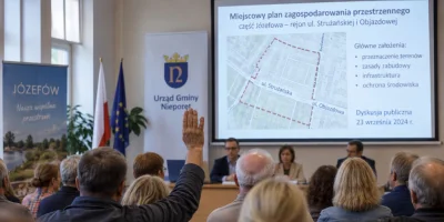 Co zmieni się w Józefowie? Dziś mieszkańcy mogą zabrać głos w sprawie planu