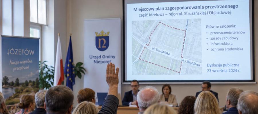 Co zmieni się w Józefowie? Dziś mieszkańcy mogą zabrać głos w sprawie planu