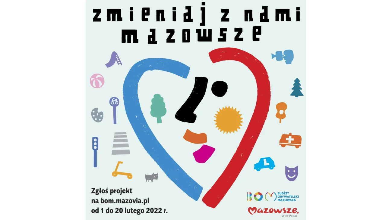 Do wydania 25 mln zł! Ruszył Budżet Obywatelski Mazowsza 2022.