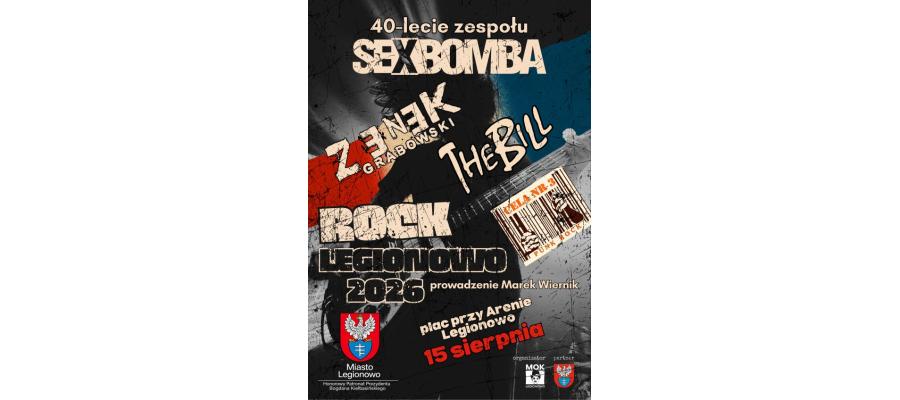 Rockowe święto w Legionowie! Sexbomba świętuje 40-lecie 