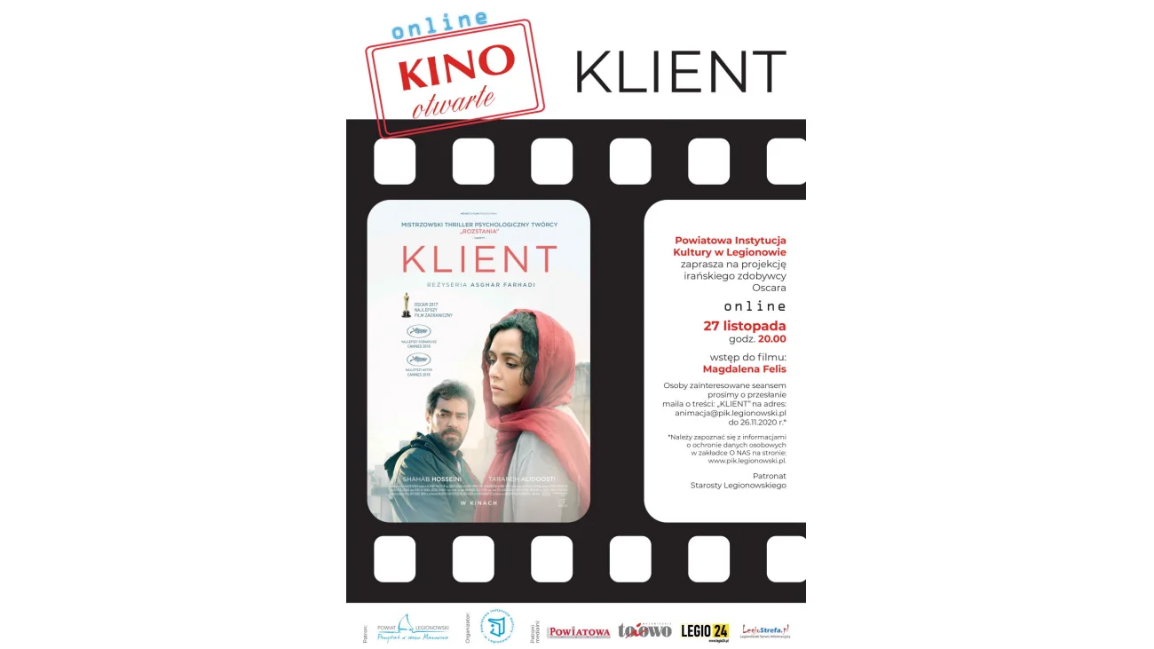 Thriller psychologiczny Klient w Kinie Otwartym online