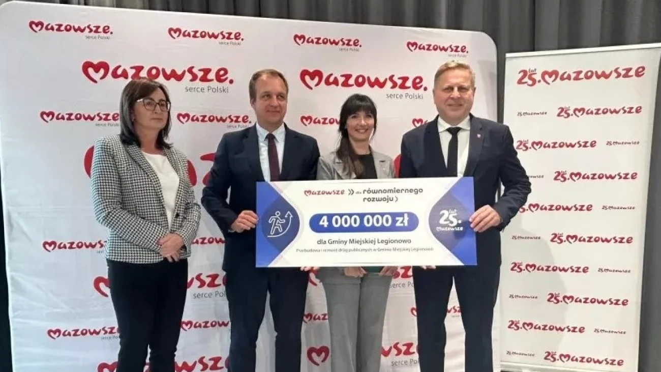 Legionowo. 4 mln zł na remont dróg w Legionowie