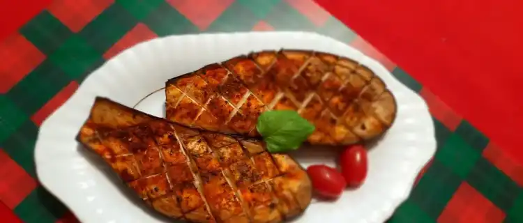 Przepis na pieczonego bakłażana