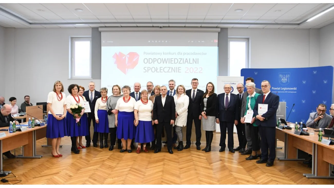 Legionowo. Konkurs Odpowiedzialni Społecznie 2022 rozstrzygnięty