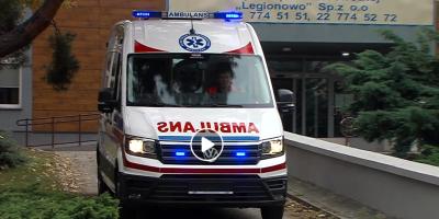 Legionowskie pogotowie ma nowy ambulans