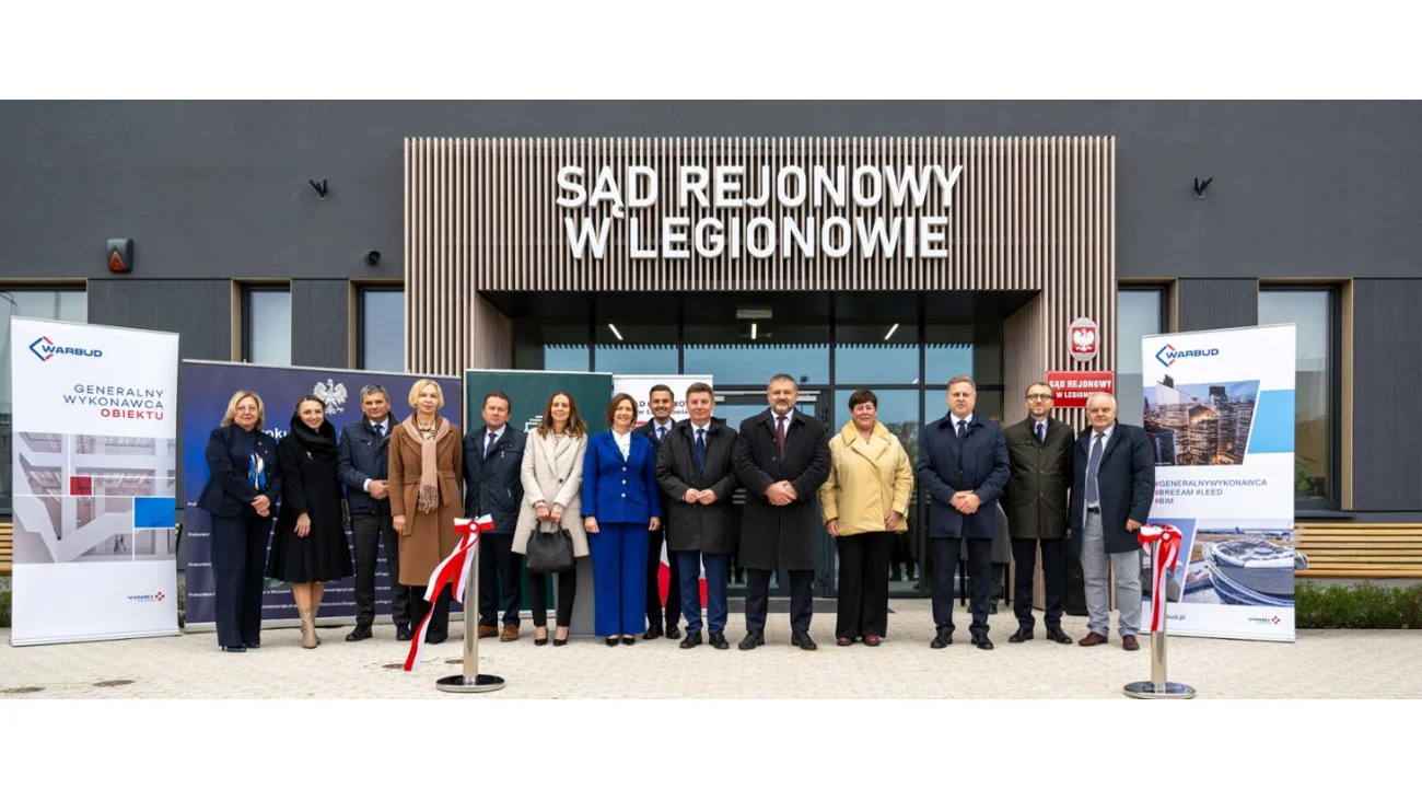 Nowe siedziby sądu i prokuratury w Legionowie oficjalnie otwarte. Inwestycja za ponad 110 mln zł