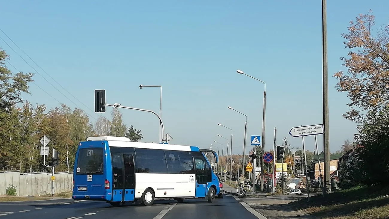 Zmiany w kursach Darmowej Komunikacji Miejskiej w Legionowie