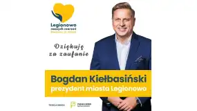 Bogdan Kiełbasiński nowym prezydentem Legionowa. 