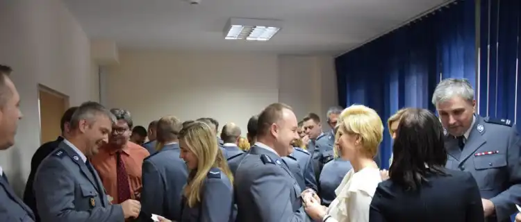 Świąteczno-noworoczne spotkanie legionowskich policjantów