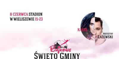 Kayah i Krzysztof Zalewski gwiazdami wieczoru podczas Święta Gminy Wieliszew 2019