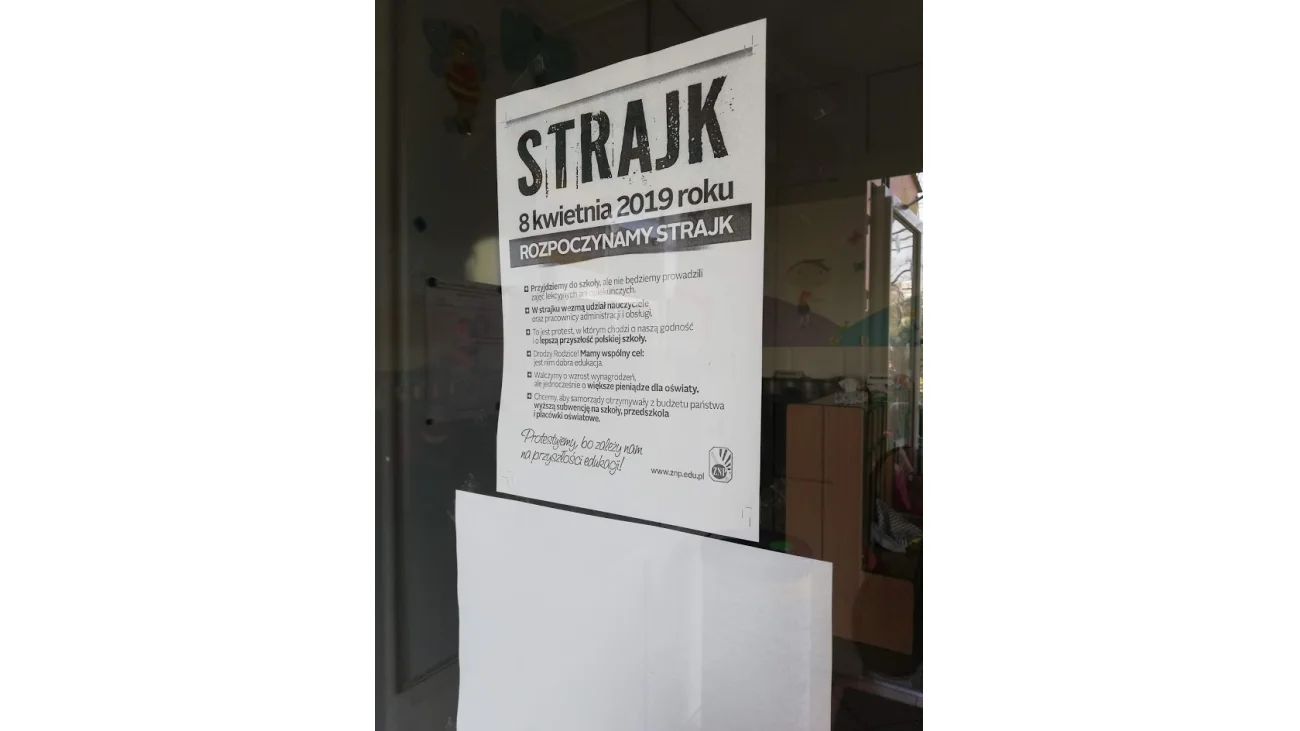Legionowo. Strajk Nauczycieli rozpoczęty!