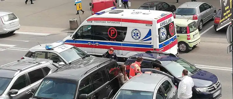 Utrudnienia w ruchu w centrum Legionowa [Zdjęcia]