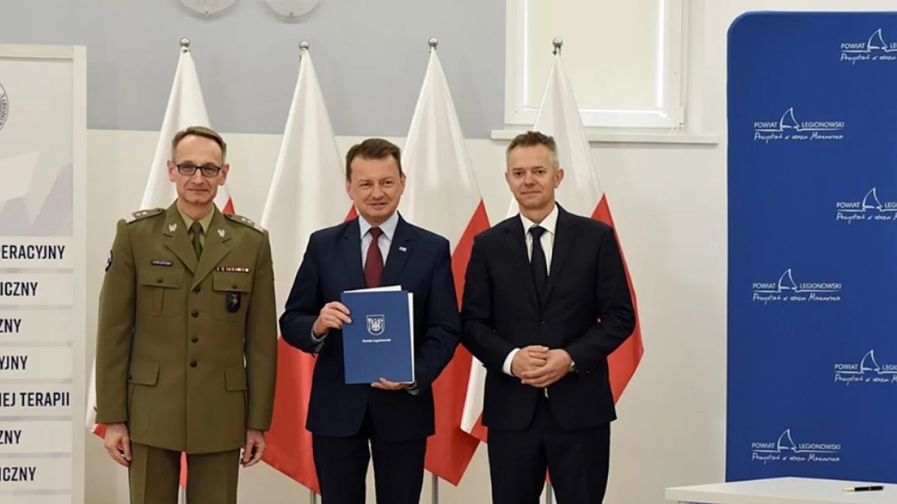 Szpital WIM w Legionowie - starosta podpisał pozwolenie na budowę.