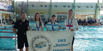 12 medali dla legionowskiego Delfina