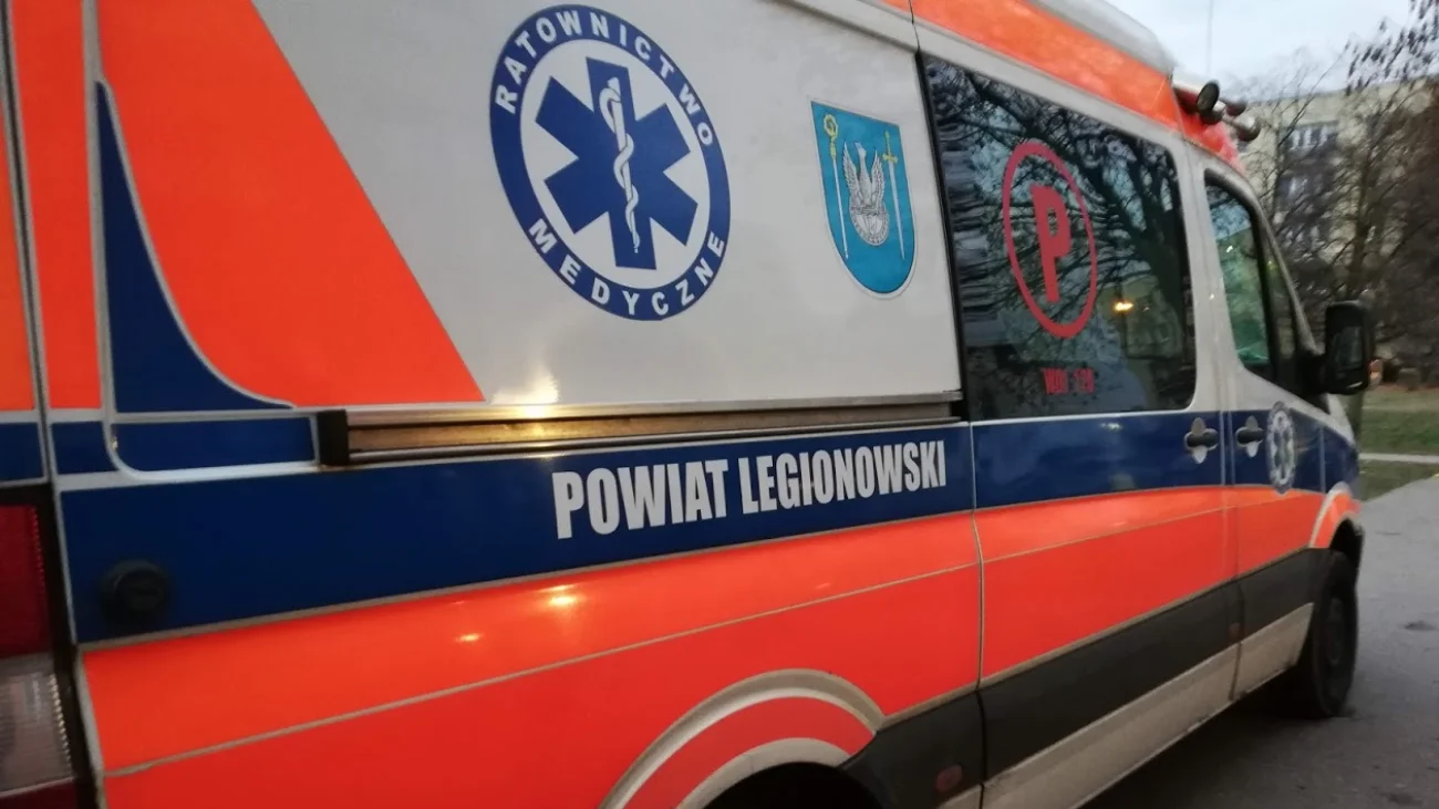 Wypadkek autobusu L-9 w Wieliszewie spowodowany przez pijanego pasażera